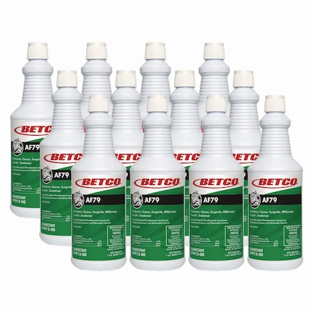 Betco Cleaners & Detergents, Bottle, Citrus Bouquet, 12 PK 791200